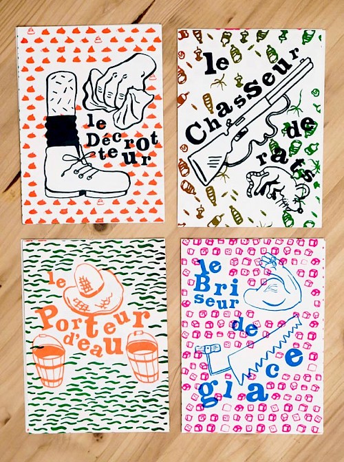 Sérigraphie, 2 passages